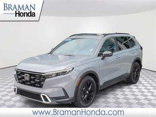 Urban Gray Pearl 2024 Honda CR-V Hybrid Sport Touring