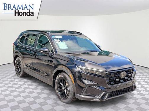 Black 2023 Honda CR-V Hybrid Sport