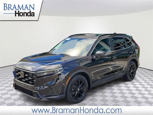 Black 2023 Honda CR-V Hybrid Sport