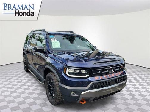 Obsidian Blue Pearl 2026 Honda Passport TrailSport