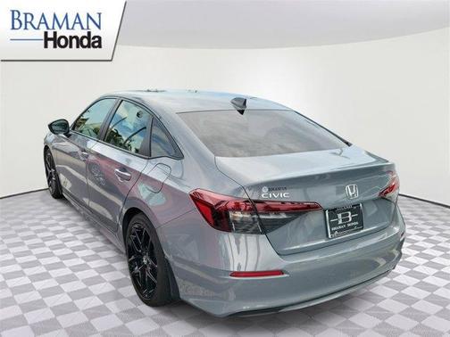 Gray 2025 Honda Civic Sport