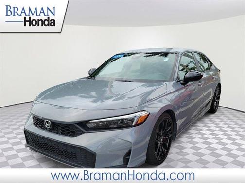 Gray 2025 Honda Civic Sport