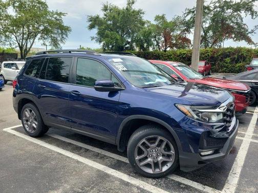 Obsidian Blue Pearl 2023 Honda Passport EX-L