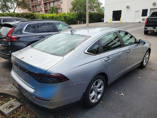 Solar Silver Metallic 2024 Honda Accord LX