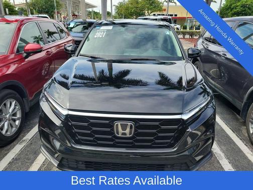 Crystal Black Pearl 2024 Honda CR-V EX-L
