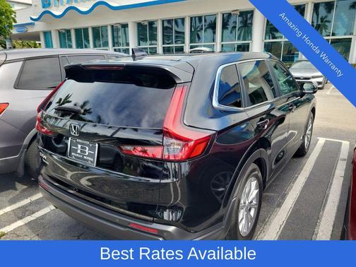 Crystal Black Pearl 2024 Honda CR-V EX-L