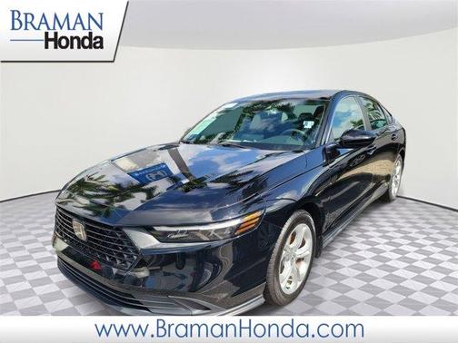 Black 2023 Honda Accord LX