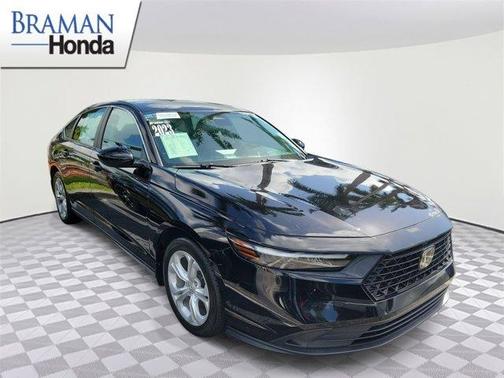 Black 2023 Honda Accord LX
