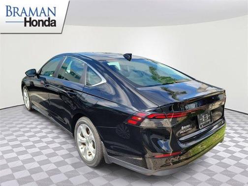 Black 2023 Honda Accord LX