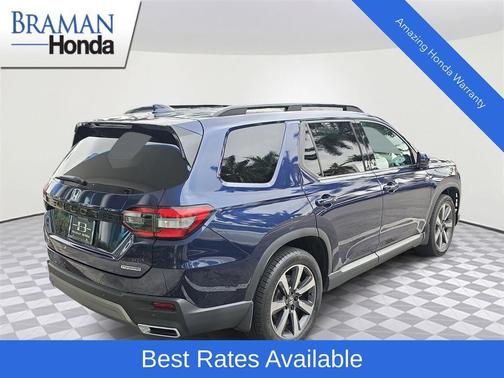 Obsidian Blue Pearl 2024 Honda Pilot Touring