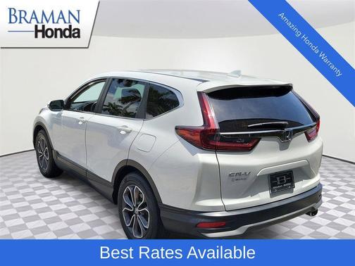 Platinum White Pearl 2022 Honda CR-V EX