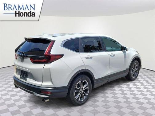 Platinum White Pearl 2022 Honda CR-V EX