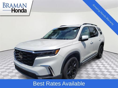 Platinum White Pearl 2025 Honda Pilot Elite