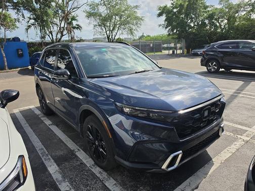 Blue 2023 Honda CR-V Hybrid Sport Touring