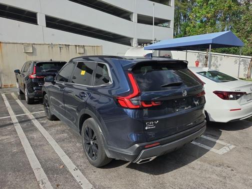 Blue 2023 Honda CR-V Hybrid Sport Touring