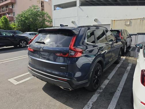 Blue 2023 Honda CR-V Hybrid Sport Touring