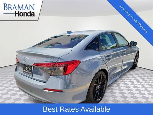 Gray 2024 Honda Civic Sport