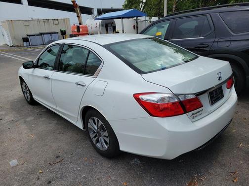 White Orchid Pearl 2014 Honda Accord LX