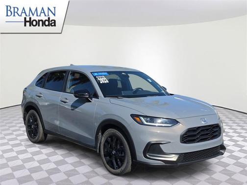 Modern Steel Metallic 2023 Honda HR-V Sport