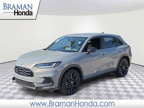 Modern Steel Metallic 2023 Honda HR-V Sport