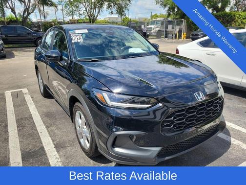 Crystal Black Pearl 2023 Honda HR-V LX