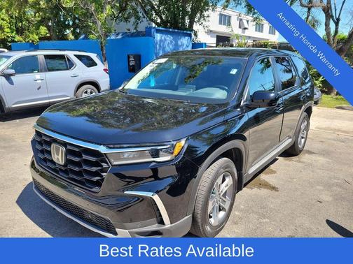 Black 2023 Honda Pilot EX-L 7-Passenger