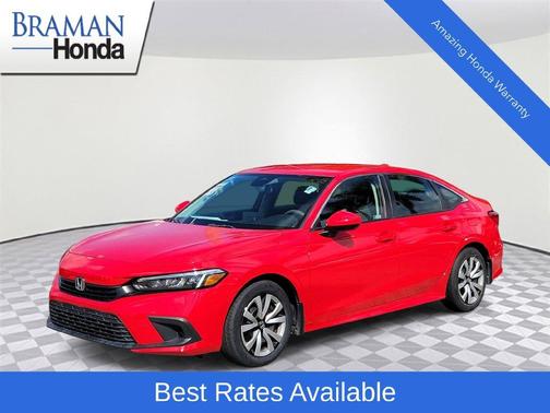 Rallye Red 2024 Honda Civic LX