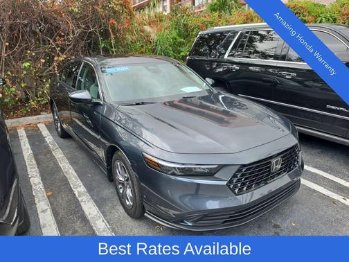 Meteorite Gray Metallic 2024 Honda Accord EX