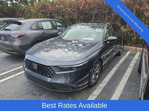 Meteorite Gray Metallic 2024 Honda Accord EX