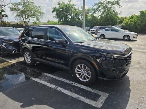 Crystal Black Pearl 2024 Honda CR-V EX