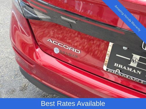 Radiant Red Metallic 2025 Honda Accord SE
