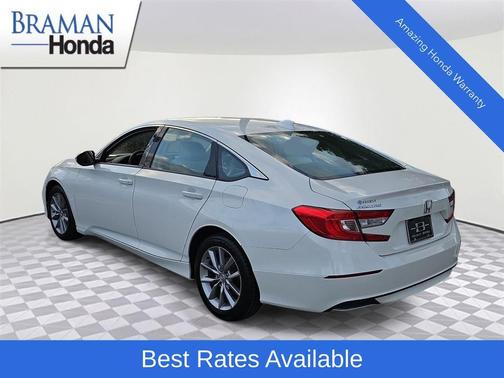 Platinum White Pearl 2022 Honda Accord LX 1.5T