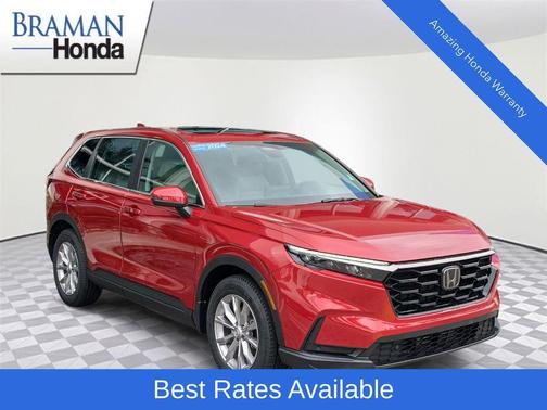 Radiant Red Metallic 2024 Honda CR-V EX-L
