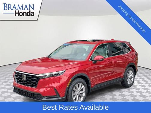 Radiant Red Metallic 2024 Honda CR-V EX-L