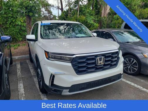 White 2025 Honda Pilot EX-L