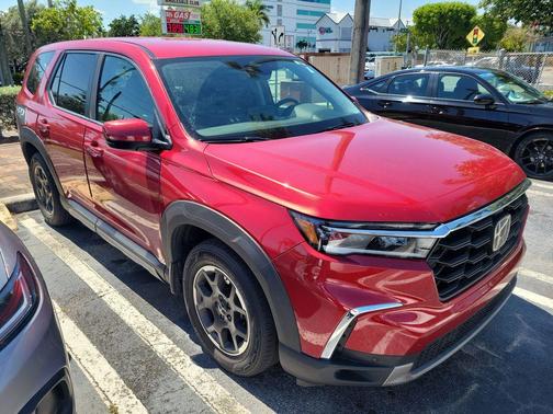 Red 2024 Honda Pilot EX-L 7-Passenger