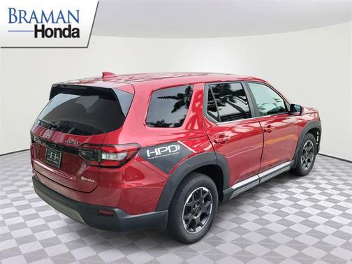 Red 2024 Honda Pilot EX-L 7-Passenger