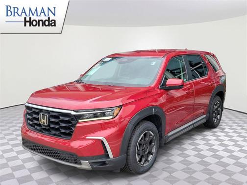 Red 2024 Honda Pilot EX-L 7-Passenger