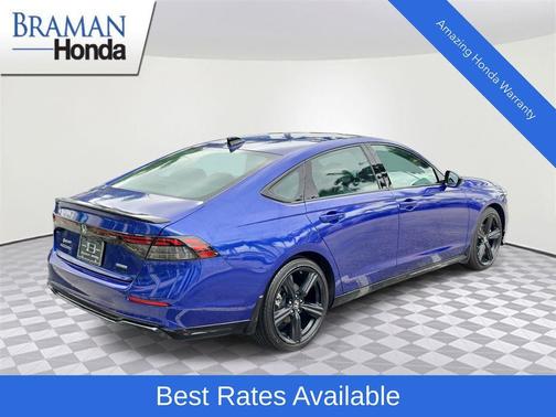Blue 2025 Honda Accord Hybrid Sport-L