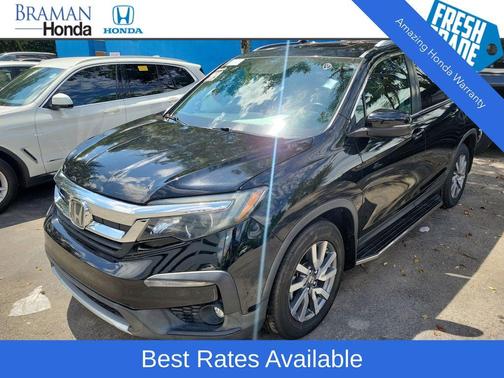 Crystal Black Pearl 2019 Honda Pilot EX-L