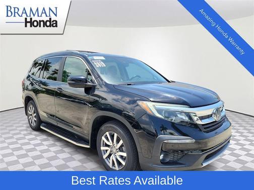 Crystal Black Pearl 2019 Honda Pilot EX-L