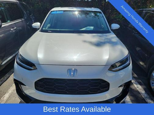 Platinum White Pearl 2024 Honda HR-V EX-L