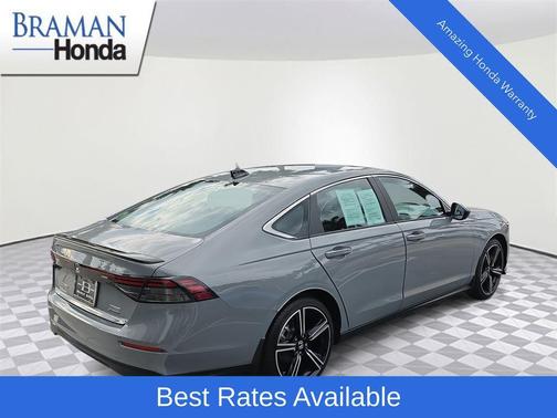 Gray 2025 Honda Accord Hybrid Sport