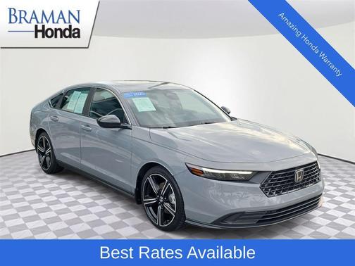 Gray 2025 Honda Accord Hybrid Sport