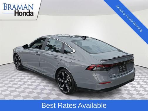 Gray 2025 Honda Accord Hybrid Sport