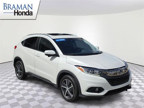 Platinum White Pearl 2022 Honda HR-V EX