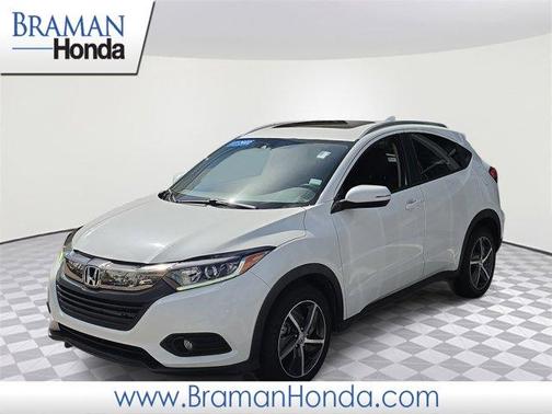 Platinum White Pearl 2022 Honda HR-V EX