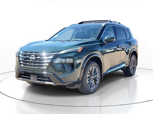 Obsidian Green 2026 Nissan Rogue Platinum