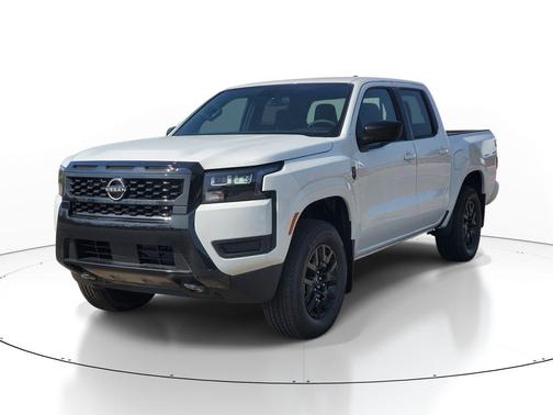 Glacier White 2026 Nissan Frontier SV