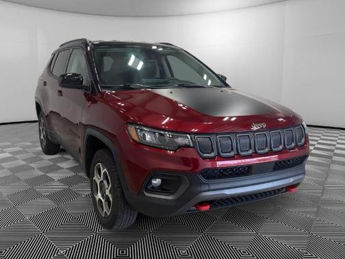 Red 2022 Jeep Compass TRAILHAWK